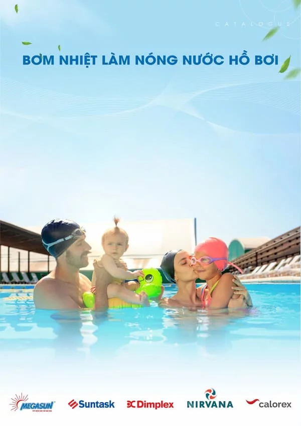 Những lưu ý khi lắp đặt máy bơm nhiệt Heat Pump cho bể bơi