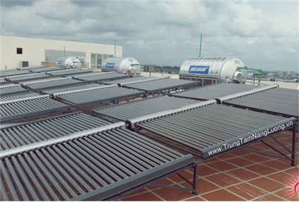 Các loại máy nước nóng năng lượng mặt trời hiện nay