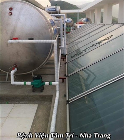 Hệ thống máy nước nóng Bệnh Viện Tâm Trí – Nha Trang