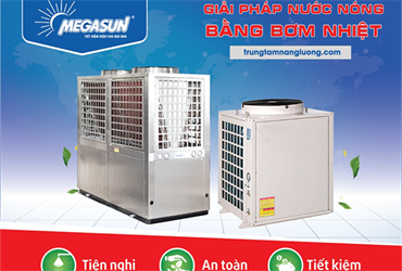 Hệ thống nước nóng trung tâm heat pump là gì? Lợi ích khi sử dụng